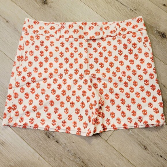 Ann Taylor Loft Floral Riviera Size 12 Casual Shorts - Picture 1 of 5